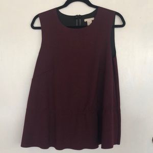 H&M peplum top